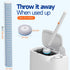 36 CTIME - Replacement Toilet Brush Heads, Suitable for Bathrooms and Toilets