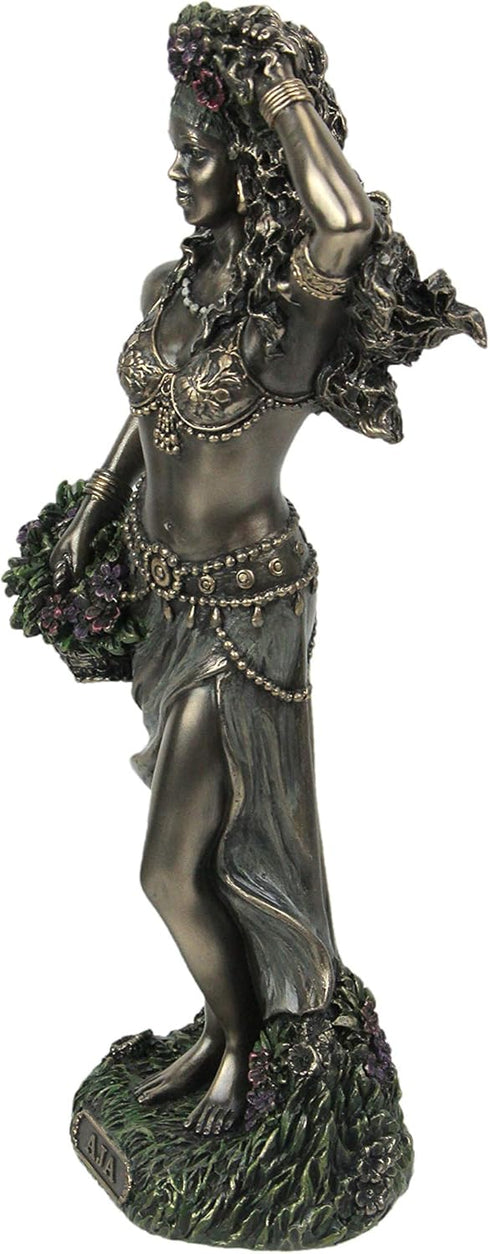 8 5/8 Inch Veronese Design Aja Santeria Orisha of Forest and Herbs Cold Cast Resin Antique Bronze Finish Statue Home