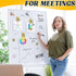 GRTARD 12Pack Magnetic Clips with Anti-Scratch Sticky Pads, Heavy Duty Fridge Magnets, Non-Scratch Metal Clip