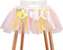 One Person Lemon Banner - 1st Birthday High Chair Decor, Smashed Cake