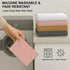 IXORA DECOR 100% Set 4 4 50 70 Inches Cotton Kitchen Towels of | Solid Dyed Waffle Weave Dishcloths | Kitchen & Table