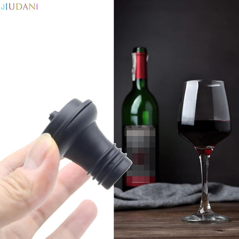 Pack 6 Wine Saver Vacuum Stoppers of Rubber Wine Stoppers, for Wine Saver Vacuum Pump Preserver, Bottle Rubber Corks