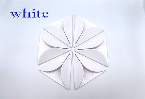 FGen 6pcs Self-Adhesive Triangle Type Wall Paste Towel Hook, Firmly Does Not Fall Off