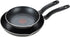T-fal Initiatives Non Stick Fry Pan Set, 2 Piece 8.5 & 10 Inch, Oven Safe 350F, Kitchen Cooking Skillets, Dishwasher