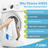 AIDEA Kitchen Towels, Absorbent Soft Dish Cloths for Home, Multi-Purpose Cleaning and Drying, 8PK, 12”x12”
