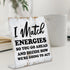 Funny Desk Signs for Women Office, Funny Decor for Desk, Coworker Gifts for Women, Office Shelf Table Decor
