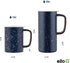Ello Campy 18oz Stainless Steel Travel Mug - Leak-Proof Slider Lid, Reusable, Vacuum Insulated, Perfect for Coffee or