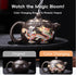 Set (Teapot+2*Cups) Hand-made Dragon and Phoenix Color-changing Purple Clay Teapot Zisha Tea Pot Kung Fu Tea Tea Lovers