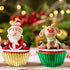 Whaline 300Pcs Foil Metallic Cupcake Liner Baking Cups, Standard Size Treat Cups for Christmas, Weddings, Birthdays,