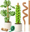 Craft911 Moss Pole Monstera Plant Support 2 Pack 28 Bendable Moss Pole