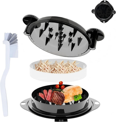 Wiki Jooy Chicken Shredder Tool Twist Large Chicken Breast Shredder Tool-Meat Shredder Meat Masher