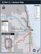 CTA Rail System Map Poster, Chicago Gift, Chicago Map Art, Wall Art, Chicago Poster
