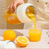 Yosoo Portable Rechargeable Cordless Juicer Blender, 1.2L Mini Juicer Cup with Stainless Steel Blades for Travel