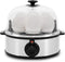 Elite Gourmet EGC648 Electric Poacher, 7 Egg Boiler Cooker with Auto Shut-Off, Stainless Steel, BPA Free