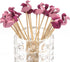 Minisland Pink Red Flamingo Cocktail Picks, 5 Inch Long Bamboo Toothpicks for Appetizers, 100 Counts