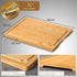 Extra Large Cutting Board, 16" Bamboo Cutting Boards for Kitchen with Juice Groove and Handles Kitchen Chopping Board for Meat Cheese board Heavy Duty Serving Tray, L, Empune by Empune