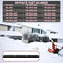 24-Inch 24" 2-Stage 753-0625 784-5581A-0637 790-00120-0606 790-00120-0637 Shave Plate Scraper Bar Compatible with MTD