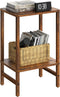 YUFAM Side Table End Table Tall Night Stand 2-Tier for Living Room