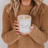 Sweet Water Decor Autumn Candle, Scented Apple Maple & Bourbon, 15oz, Long Lasting 70 Hours Burn Time, Decorative for