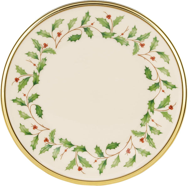 Lenox 146504020 Holiday Bread & Butter Plate, Christmas Dinnerware