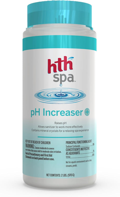 hth Spa 86227 pH Increaser Balancing Spa and Hot Tub Care, 2 lbs