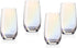 Godinger Tumbler Glasses Set of 4, Highball Drinking Glasses, Beer Glass, Beverage Cup