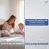 400 21 Inch Cottington Lane GSM Full Size Waterproof Quilted Mattress Pad Protector, Soft Microfiber Mattress Topper