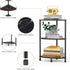 3 23.2" Book Small Corner Shelf, Tier Corner Bookshelf Display for Living Room Decor, Standing Shelf Bookcase
