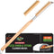 SCRUBIT 26" Pizza Oven Brush with Scraper, Heat Resistant - Stainless-Steel 2-in-1