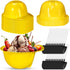 Uiifan 24 Sets Construction Ice Cream Bowls with Shovel Spoons, 8 oz