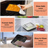 TeamFar Square Baking Pan, 8 Inch Cake Pan with Lid, Stainless Steel Core & Nonstick Coating