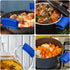 Silicone Assist Handle Holder, Non-Slip Heat Resistant Cover for Cast Iron Skillets and Frying Pans