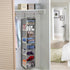 8-Shelf, Closet 8 9" 11.8" 48" Large-Sized Hanging Shoe Organizer Hanging Organizer with Side Pockets, Wider Hanging