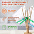 Plastic Bag and Bottle Dryer - Multi-Purpose Drying Rack, Folds for Easy Storage