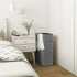 Chrislley 45L Slim Laundry Hamper, Narrow Laundry Basket with Handle, Foldable Dirty Clothes Portable Skinny Hamper