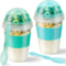 Freshmage Yogurt Parfait Cups with Lids, 2 Pack 20 oz Reusable Overnight