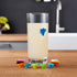 Vacu Vin Glass Markers Party People Set – 12 Unique Drink Identifiers, Reusable