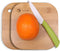 Home Mini Cutting Board, Small Fruit Cutting Board, Solid Bamboo Wood Board, Set of 2