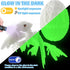 3D Extra Large Dynamic Printed Glow in The Dark Dragon Egg with Dragon InsideOpen and Close Mouth with Wings Movable