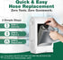 Think Crucial Replacement Vacuum Filter – Compatible with Eye-Vac Part & EV-EF Exhaust Filter