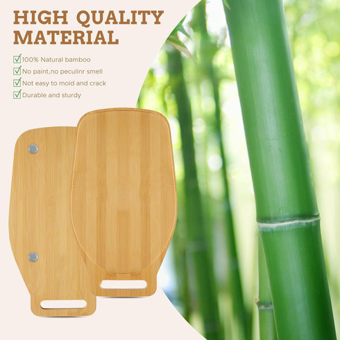 Bamboo Sliding Mat for Kitchenaid Mixer - Compatible with 4.5-5 Qt Tilt-Head Stand Mixer, Kitchen Appliance Slider Mat