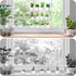 3-Tier Tlence Hanging Clear Plant Shelves, Acrylic Window Flower Display Shelf, Height Adjustable Indoor Wall Plant