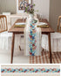 Lsrtoss 36 Inches 13" 36" Rustic Coastal Table Runner Long, Nautical Starfish Farmhouse Dress Scarves, Beach Coral