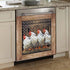 Homega Country Rooster Magnet Dishwasher Cover, Kitchen Decorative Farmhouse Chicken Fridge Decal