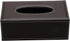 KINGFOM Rectangular PU Leather Tissue Box Cover - Brown Napkin Holder for Bathroom, Home, Office, Car