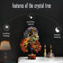 FASHIONZAADI 7 Chakra Tree of Life with Crystals and Healing Stones - Positive Energy Decor and Spiritual Gifts for