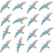 Anti Collision Window Stickers for Birds - Glass Decals Clings to Stop Bird Strikes, 16 Pieces
