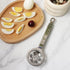 Best Utensils Stainless Steel Egg Slicer - Divides Hard Boiled Eggs Into 6 Segments