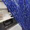 ave split Decorative Door String Curtain Wall Panel, Fringe Window Room Divider, 100cm*200cm, Royal Blue
