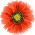 ELSKERJW 3D Flower Throw Pillow Decorative Daisy Accent Pillows Handmade Cute Round Velvet